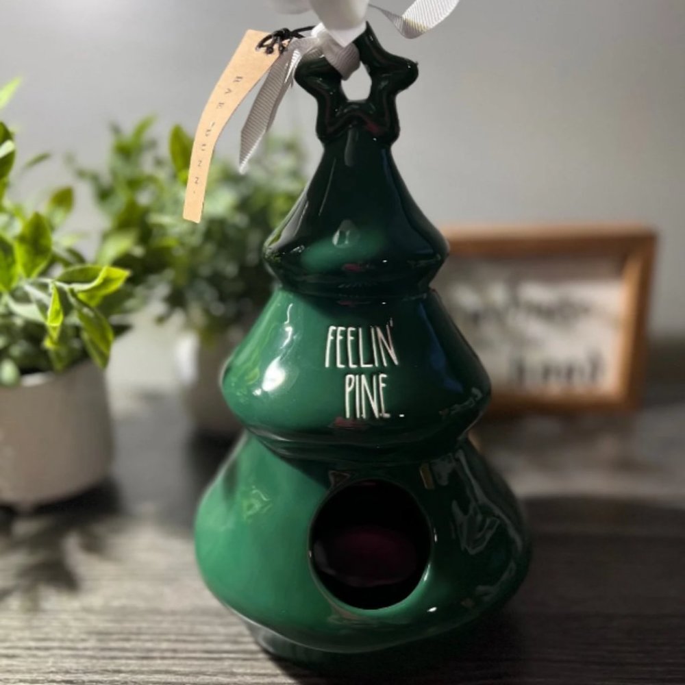 Rae Dunn FEELIN PINE Birdhouse